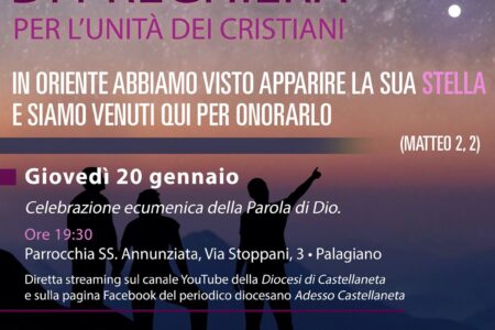 Settimana di Preghiera per l’Unità dei Cristiani 2022 – Diocesi di Castellaneta