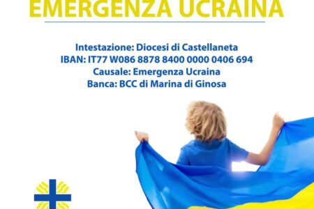 Raccolta fondi emergenza Ucraina – Diocesi di Castellaneta
