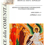 Voce della Comunità (ed. aprile 2022) – Parrocchia Santa Maria Maggiore di Monte Sant’Angelo