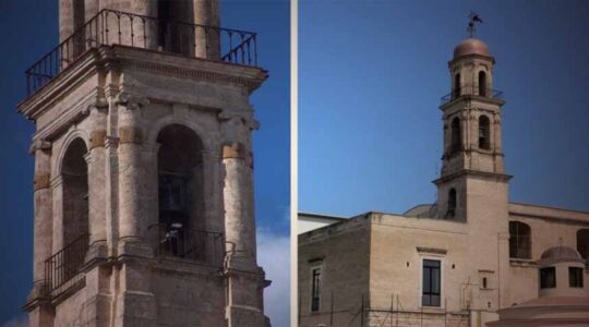 Restauro del campanile della Chiesa del Carmine – Diocesi di Andria