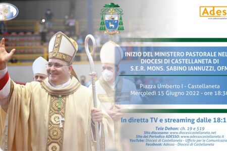 Diretta della Santa Messa per l’inizio del Ministero Pastorale di S.E.R. Mons. Sabino Iannuzzi, ofm – Diocesi di Castellaneta