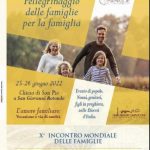 X Incontro Mondiale delle Famiglie – Arcidiocesi di Manfredonia – Vieste – San Giovanni Rotondo