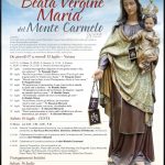 Festeggiamenti in onore della Beata Vergine Maria del Monte Carmelo