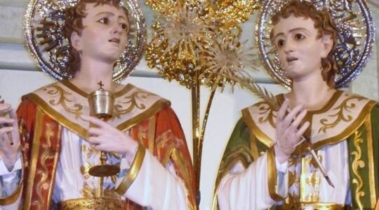 Altamura. Lunedì 26 Settembre si celebra la solennità dei Santi Medici