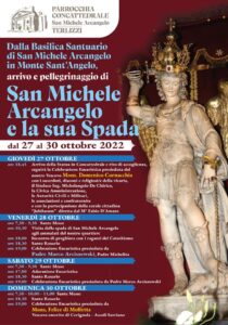Peregrinatio della statua e della spada di San Michele Arcangelo a Terlizzi – Diocesi di Molfetta-Ruvo-Giovinazzo-Terlizzi
