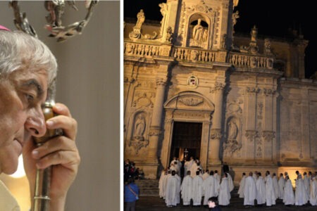 Sacerdote da quarantacinque anni. Per il pastore auguri e preghiera dalla Chiesa di Lecce - il giornale della Arcidiocesi di Lecce