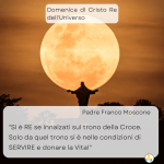 Domenica di Cristo Re dell’Universo – Arcidiocesi di Manfredonia – Vieste – San Giovanni Rotondo