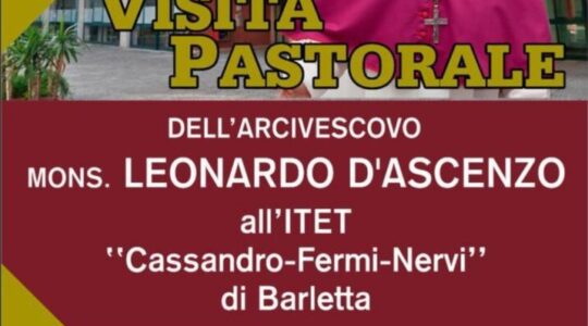 INCONTRO PASTORALE PRESSO L’ITET “CASSANDRO FERMI NERVI ” BARLETTA