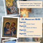 Celebrazioni per l’apertura dell’anno giubilare 2023 Parrocchia Sacra Famiglia – Arcidiocesi di Manfredonia – Vieste – San Giovanni Rotondo