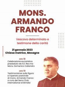 In ricordo di Mons. Armando Franco – Arcidiocesi di Brindisi – Ostuni