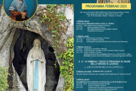 Molfetta. Festeggiamenti in onore della Beata Vergine Maria di Lourdes – Diocesi di Molfetta-Ruvo-Giovinazzo-Terlizzi