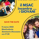 Il MSAC incontra i giovani – Arcidiocesi di Manfredonia – Vieste – San Giovanni Rotondo