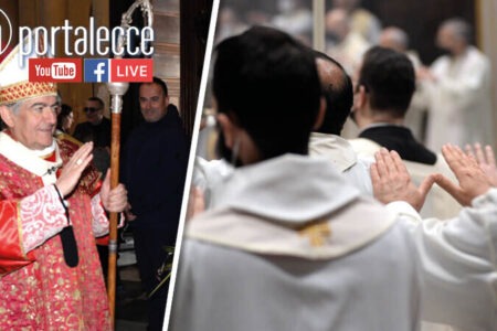 Domani la Messa del Crisma in cattedrale. Diretta (Facebook e YouTube) su Portalecce Tv - il giornale della Arcidiocesi di Lecce