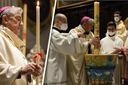la Veglia Pasquale con l’arcivescovo - il giornale della Arcidiocesi di Lecce