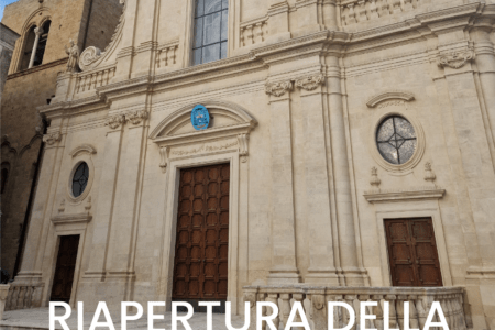 Riapertura al culto della Chiesa Cattedrale di Castellaneta il prossimo 8 giugno 2023 – Diocesi di Castellaneta