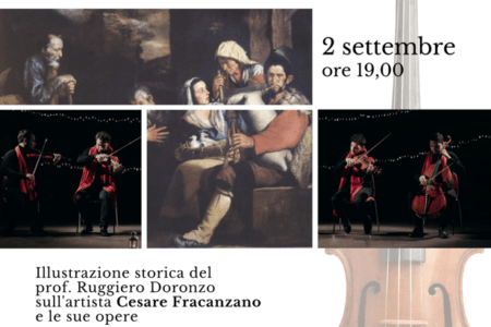 ACCORDI TRA ARTE E MUSICA  2 SETTEMBRE 2023 ORE 19,00  FONDAZIONE S.E.C.A. – POLO MUSEALE DIOCESANO DI TRANI  PINACOTECA DIOCESANA