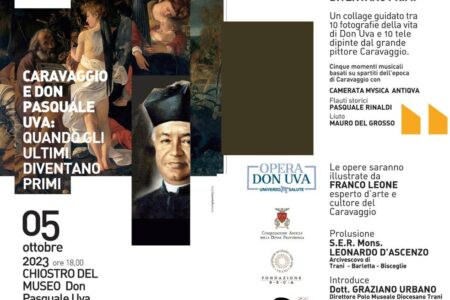 A Bisceglie importante evento dedicato a Caravaggio e Don Uva: quando gli ultimi diventano primi