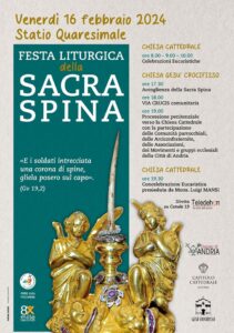 Festa liturgica della Sacra Spina – Diocesi di Andria