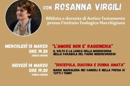 Catechesi biblica con Rosanna Virgili – Arcidiocesi di Otranto